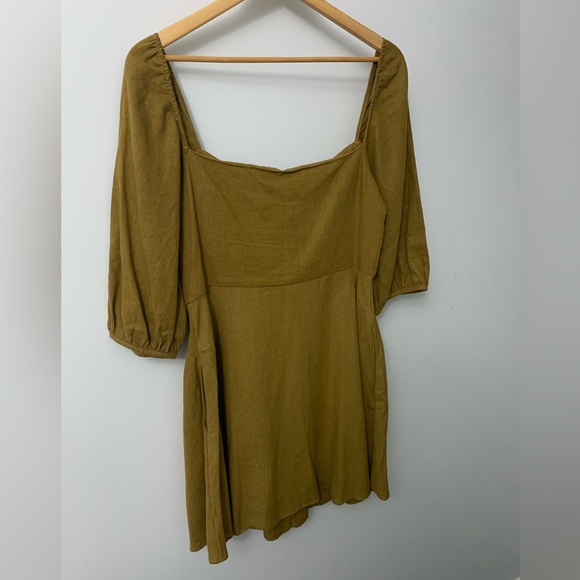 Zara Trf linen dress - Picture 4 of 5